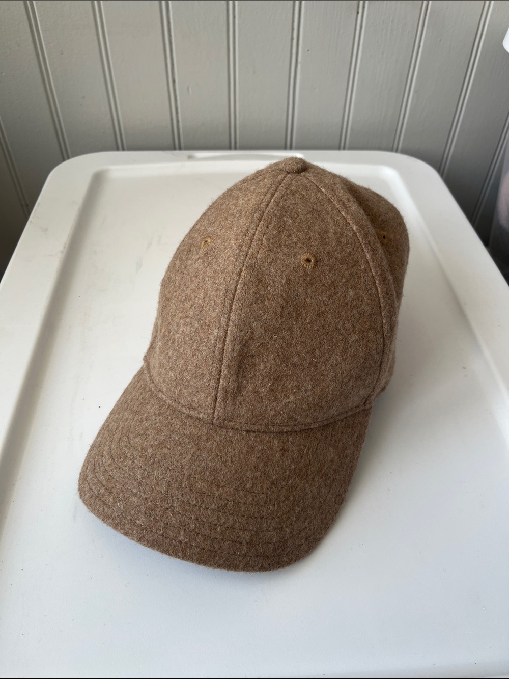Madewell Women’s Brown Wool blend Baseball Cap